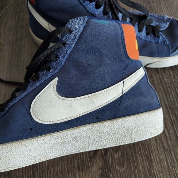 Nike Blazer Mid 77 First Use Deep Royal Blue Size 9 - Picture 8 of 13